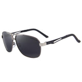 HD Polarized Sunglasses Men's Rectangle Driving Sun glasses S8758