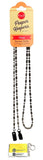 Eyeglass Retainer & Sunglass Holder  Chain, Assortment(1), 3pk mix | w/Microfiber Cloth & Screwdriver