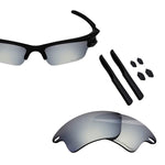 Anti-salt Polarized Replacement Lenses & Sock Kit for Oakley Fast Jacket XL