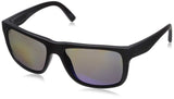 Visual Swingarm Matte Black/OHM+Polarized Blue Sunglasses