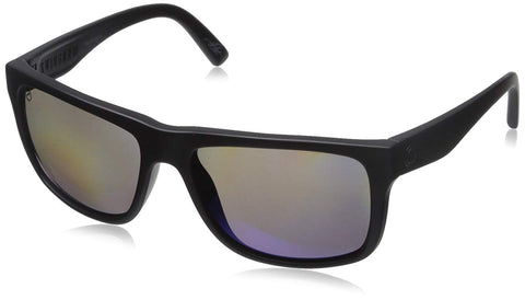 Visual Swingarm Matte Black/OHM+Polarized Blue Sunglasses