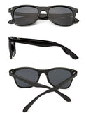 Polarized Sunglasses For Men Wayfarer Black Frame Shades Classic Sun Glasses
