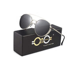 Polarized Aviator Sunglasses for Men Women Metal Frame Oval Lens UV Protection