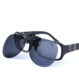 Mirror Polarized Clip-on Flip up Sunglasses Sports