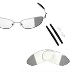 Anti-salt Polarized Replacement Lenses & Sock Kit for Oakley Whisker