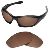 Performance Replacement Lenses for Oakley Monster Dog Sunglass Polarized Etched