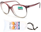 E3067-vp  Plastic Bifocal Reading Glasses