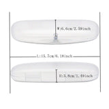 Magnet Buckle Frosted Translucent Eyeglasses Case Spectacles Box