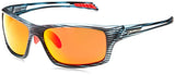 Pepper's Unisex-Adult Apex MP576-45 Polarized Wrap Sunglasses