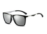 Men Polarized Sunglasses HD Driving Square Composite Frame B2425