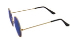 - Retro Mirror Round Circle Metal Sunglasses