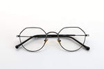 2018 New Fashion Eyeglasses Frame Memory Metal Women's Men's Optical Vintage Retro Aviator Eyewear Glasses Frame Transparent Lens Non-prescription Include Case