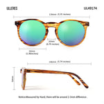 Wayfare Sunglasses Women Man's Polarized Driving Retro Fashion Mirrored Lens UV Protection Sunglasses