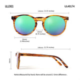 Wayfare Sunglasses Women Man's Polarized Driving Retro Fashion Mirrored Lens UV Protection Sunglasses