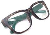 Nerd Geek Retro Eye Glasses Clear Lens Classic Oversized Square Horn Rim Spectacles