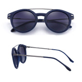 Retro Round Polarized Sunglasses for Women Men New Style Fashion Metal Frame pk1015