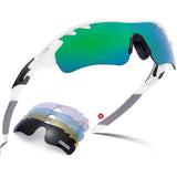 Sport Sunglasses -  Polarized Sunglasses for Men Women Cycling Sunglasses