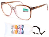 E3067-vp  Plastic Bifocal Reading Glasses