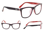 4-Pack Large Lenses Reading Glasses with Spring-Hinges