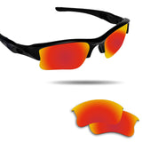 Anti-saltwater Replacement Lenses for Oakley Flak Jacket XLJ Sunglasses - Various Colors