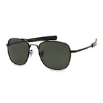 Aviator Sunglasses Polarized For Men Women Square Mirror Metal Frame Sun Glasses