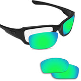 Anti-saltwater Replacement Lenses for Oakley Fives Squared Sunglasses - Various Colors