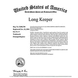 LongKeeper Polarized Sunglasses Classic Square Unisex Transparent Frame Glasses