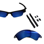 Anti-salt Polarized Replacement Lenses & Sock Kit for Oakley Fast Jacket XL