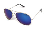- Aviator Silver Mirror or Color Mirror Metal Frame Sunglasses