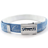 Fashion Reversible Golf Web Belt with Stainless Steel Buckle