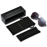Aviator Sunglasses Unisex Flat Lens Mirrored Metal Classic Shades DSR003