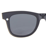 [2-in-1 SET] Blue Light Blocking Glasses with Clip On Polarized Sunglasses, Retro Lightweight Frame Men/Women
