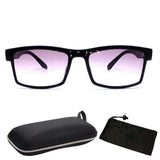 Select 1 or 2 Pairs - Unisex Aviator Retro Sun Readers Spring Hinged Reading Glasses Sunglasses (These Are BIFOCAL Reading Glasses)