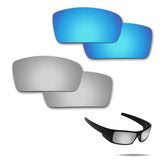 Anti-saltwater Polarized Replacement Lenses for Oakley Gascan Sunglasses 2 Pairs Packed