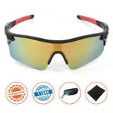 J+S Active PLUS Cycling Outdoor Sports Athlete's Sunglasses, 100% UV protection