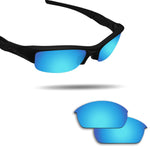 Anti-saltwater Replacement Lenses for Oakley Flak Jacket Sunglasses - Various Colors