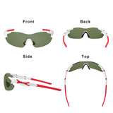 FIN Asian Fit TR90 Ultra Light Photochromic Sports Sunglasses