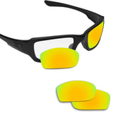 Anti-saltwater Replacement Lenses for Oakley Fives Squared Sunglasses - Various Colors
