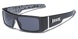 Men's Flat Top Original Gangster Shades Men's Hardcore Rectangle Dark Lens Sunglasses Bandana Print