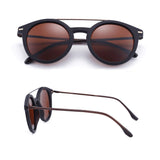Retro Round Polarized Sunglasses for Women Men New Style Fashion Metal Frame pk1015