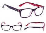 4-Pack Reading Glasses with Spring-Hinges