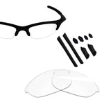 Anti-salt Polarized Replacement Lenses & Sock Kit for Oakley Half Jacket