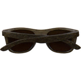 Shiner Bamboo Wood Sunglasses - UV400 Polarized Lenses, Wayfarer Style