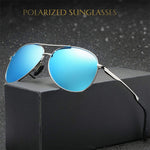 Aoron Unisex Polarized Aluminum Aviator Sunglasses Vintage SunGlasses For Men/Women 100% UV 400 Protection