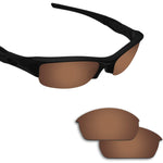Anti-saltwater Replacement Lenses for Oakley Flak Jacket Sunglasses - Various Colors