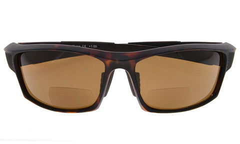 TR90 Sports Bifocal Sunglasses Baseball Fishing Driving Golf Softball Hiking Readers
