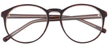 Oversized Big Round Horn Rimmed Eye Glasses Clear Lens Oval Frame Non Prescription