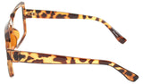 Oversized Square Thick Horn Rimmed Eyeglasses Vintage Inspired Geek Clear Lens