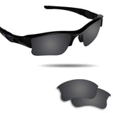 Anti-saltwater Replacement Lenses for Oakley Flak Jacket XLJ Sunglasses - Various Colors