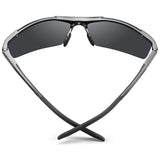SOXICK Polarized Sunglasses for Men Women - Adjustable Metal Frame Driving Glassses (FDA Approved)